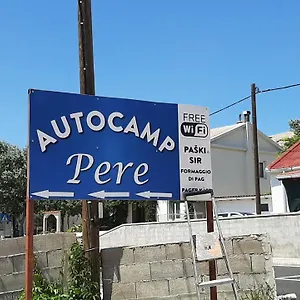 Camp Pere , Pag Town Kroatien